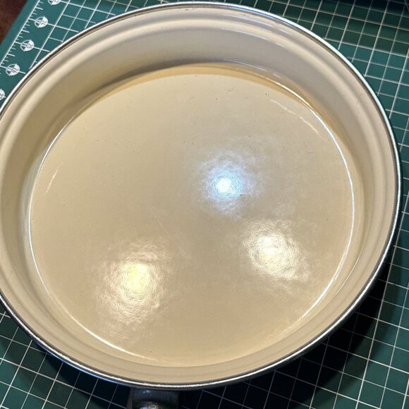 Vintage Moneta Italian Frying Pan With Lid & Handle - 8 Inch Diameter - Retro Ki - Picture 8 of 8